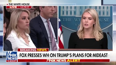 Leavitt: Iran has ‘expressed interest’ in WH meeting
