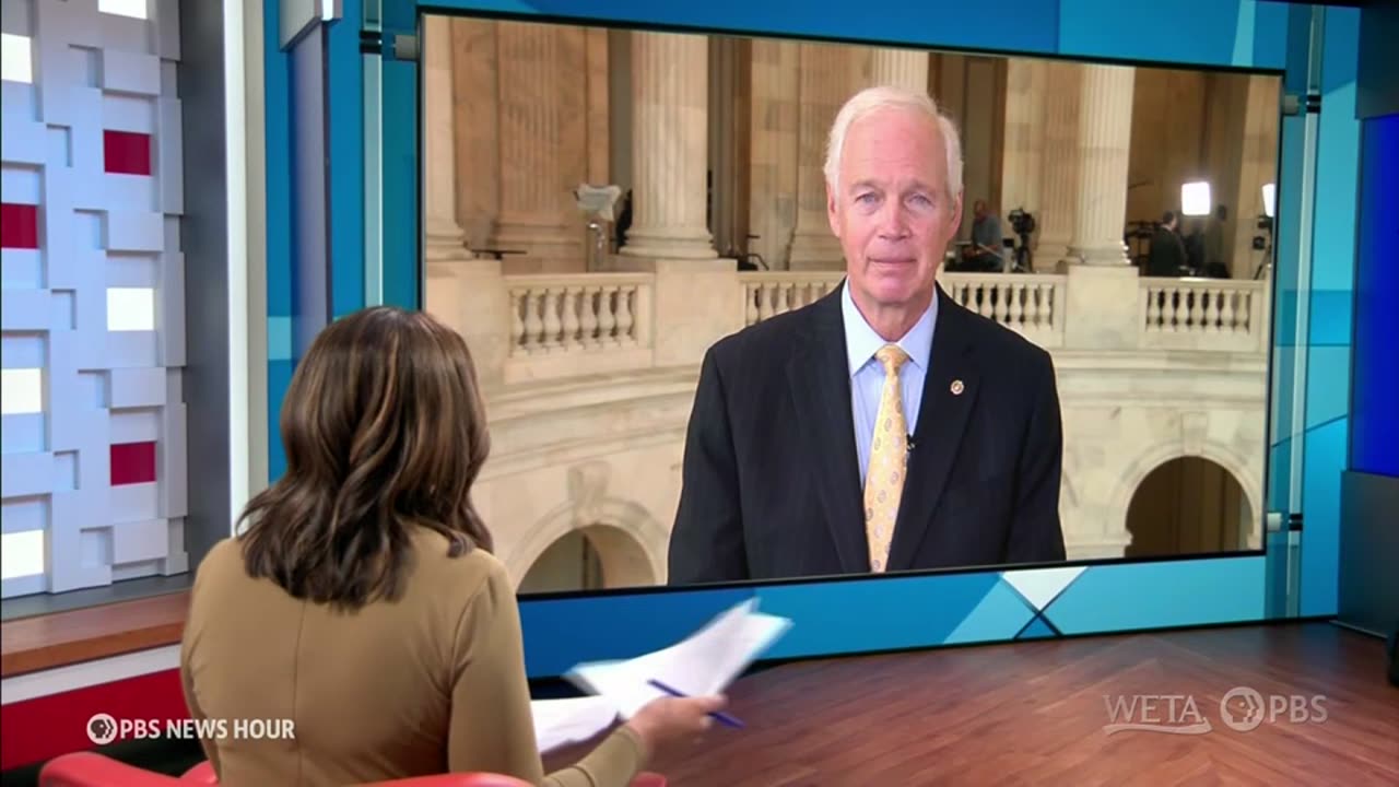 Senator Ron Johnson on PBS News Hour 4.3.25