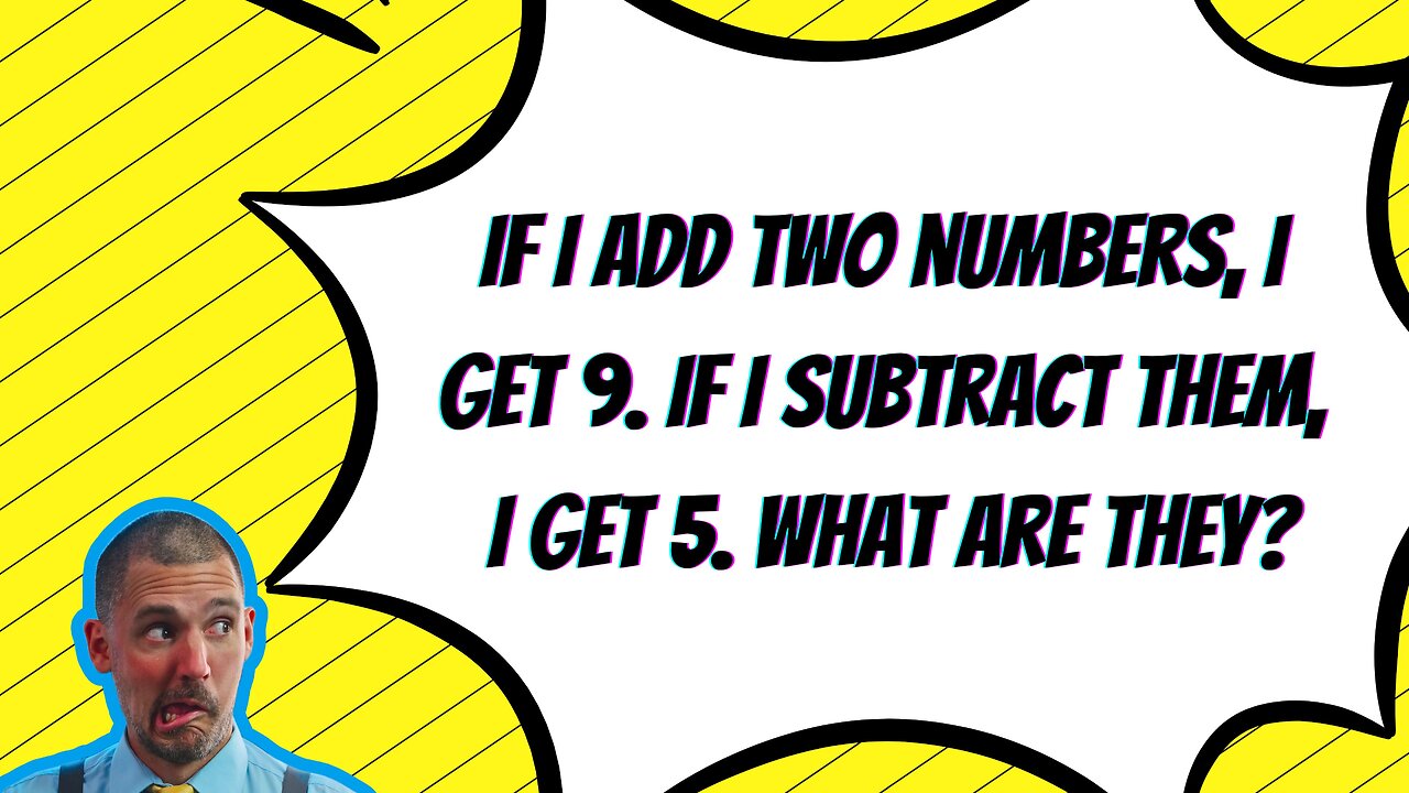 Find Two Numbers Based on a Sum, Difference, Product, or Quotient | 5th Grade Math?