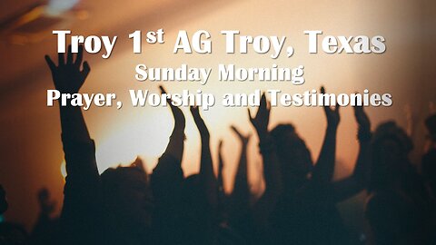 13 July Service Part 1 “Prayer, Praise and Worship Time”