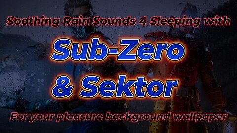 Soothing Rain Sounds 4 Sleeping with Sub-Zero & Sektor
