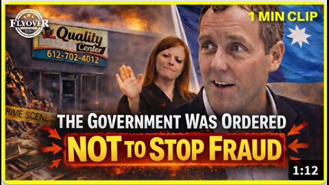The Government Was Ordered NOT to Stop Fraud - Eric Eggers | Flyover Clip