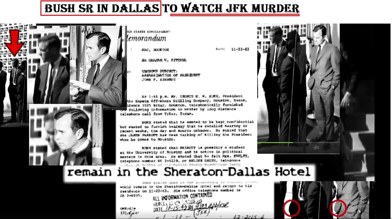 Bush Sr. in Dallas to watch JFK murder, not in declassified documents