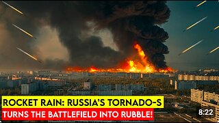 Shocking! Russia fires 12 missiles – Tornado-S destroys Ukrainian supply lines in seconds!