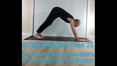 Eka Pada Raja Kapotasana - One Legged King Pigeon Pose