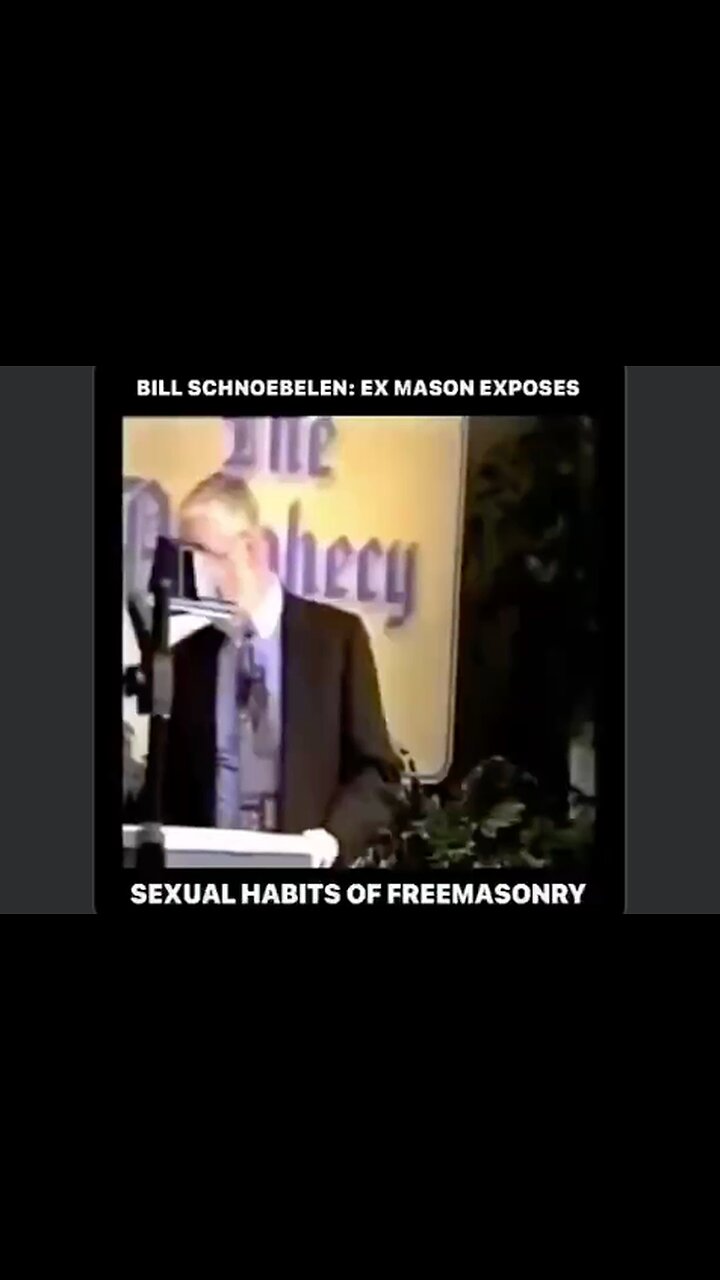 Ex Mason Exposes the Sexual Habits of Free Masonry - Bill Schnoebelen