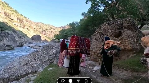 we follow a nomadic family that moves to a new place for their living needs and livestock.