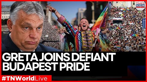 LIVE: Greta Thunberg Joins Massive Budapest Pride March in Defiance of Orbán’s Ban