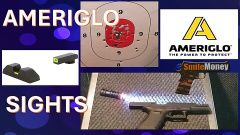 AMERIGLO SIGHTS ON A GLOCK 17