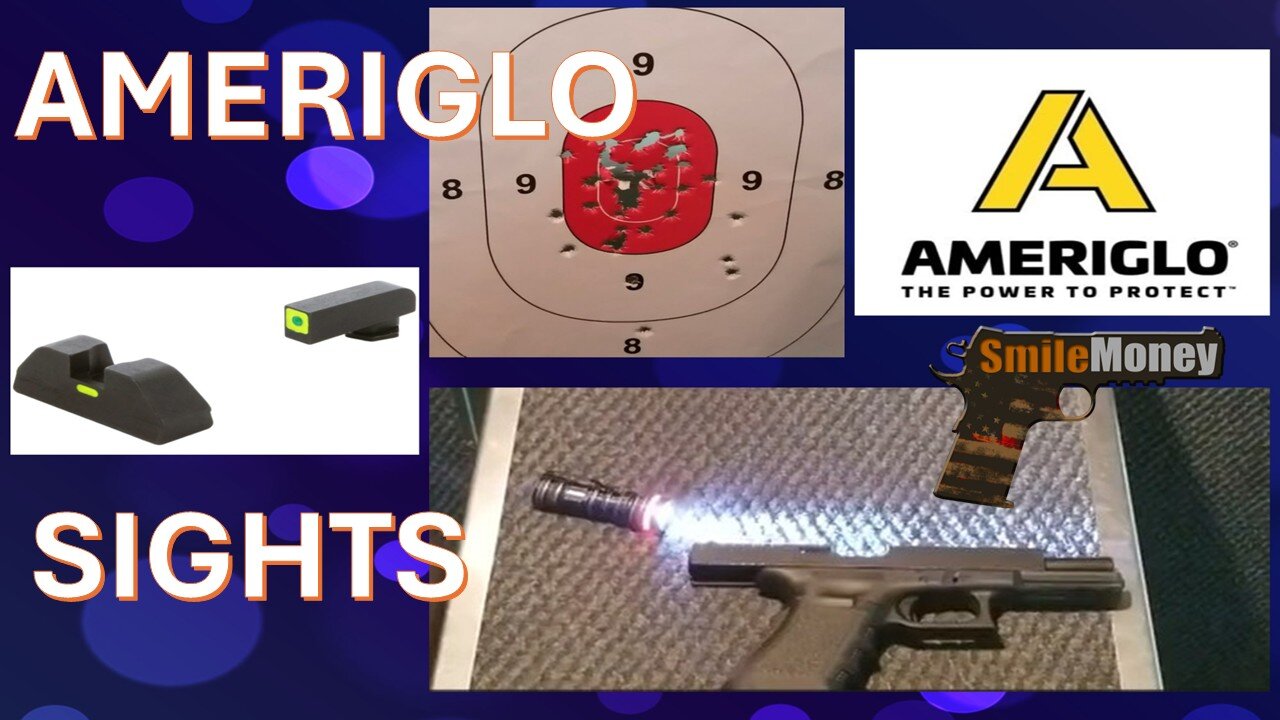 AMERIGLO SIGHTS ON A GLOCK 17