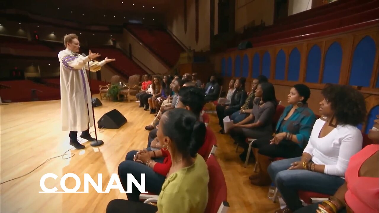 Conan Joins A Southern Baptist Choir | Conan On TBS