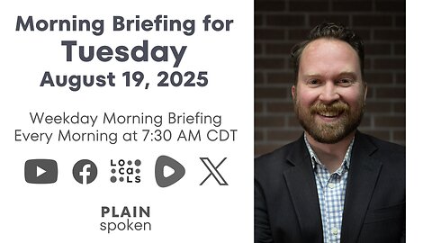 Tuesday Morning Briefing (August 19, 2025)