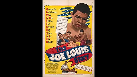 The Joe Louis Story (1953) Colorized 4K