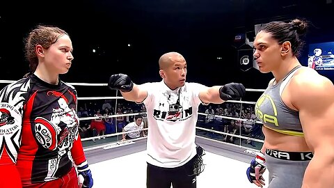 Gabi Garcia vs Anna Malyukova | RIZIN FF 1 Heavyweight MMA Highlights