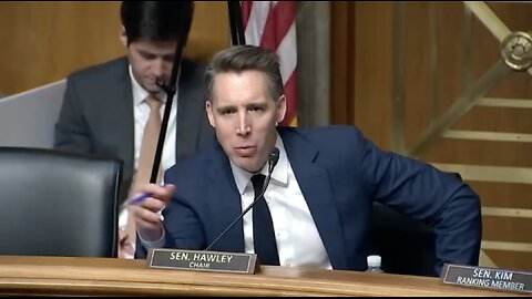 Sen Josh Hawley: $1 TRILLION in Taxpayer Money is LOST TO FRAUD Every Year