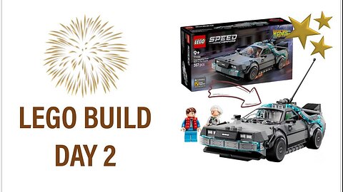 Building a LEGO Time Machine Day 2 || Build Your Own Movie with LEGO