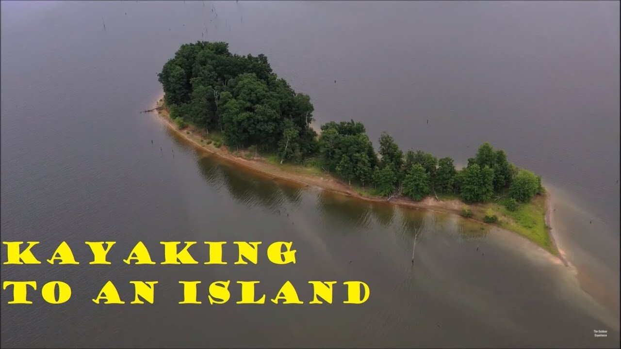 Kayaking To An Island (Lifetime Charger 100 Kayak)