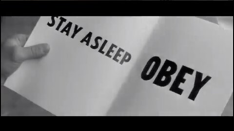Obey (clip from 1988 movie They live)