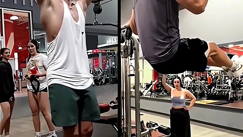 🔥Scaring People in The Gym With Calisthenics #52