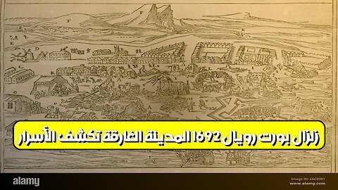 زلزال بورت رويال 1692: المدينة الغارقة تكشف الأسرار #تاريخ #جامايكا #زلزال