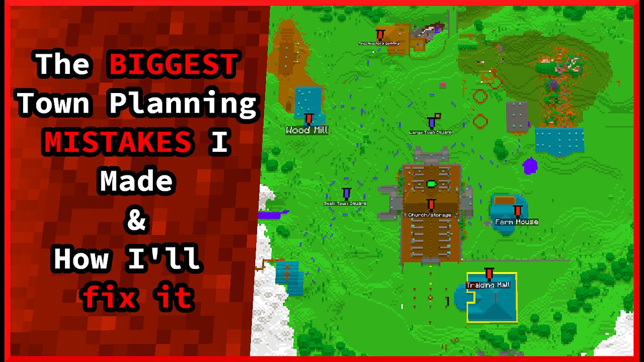 Watch this BEFORE building your Minecraft town