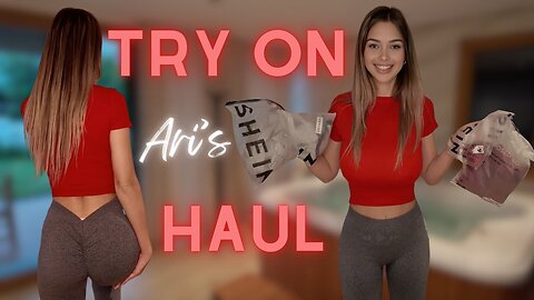 TOP LEGGINGS WITH SCRUNCHIE 🎀 | Get Ready With Ari