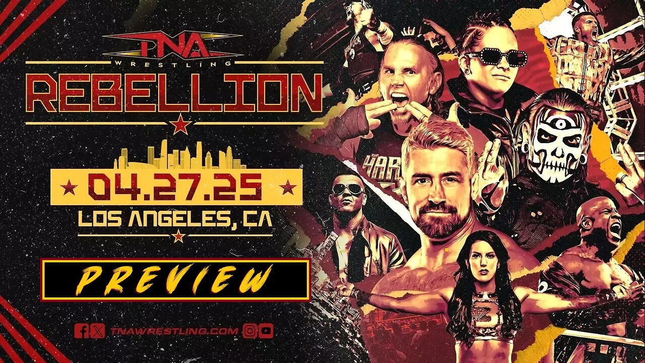 TNA REBELLION 2025 : GET HYPED (w/ JAKE DeMARCO)