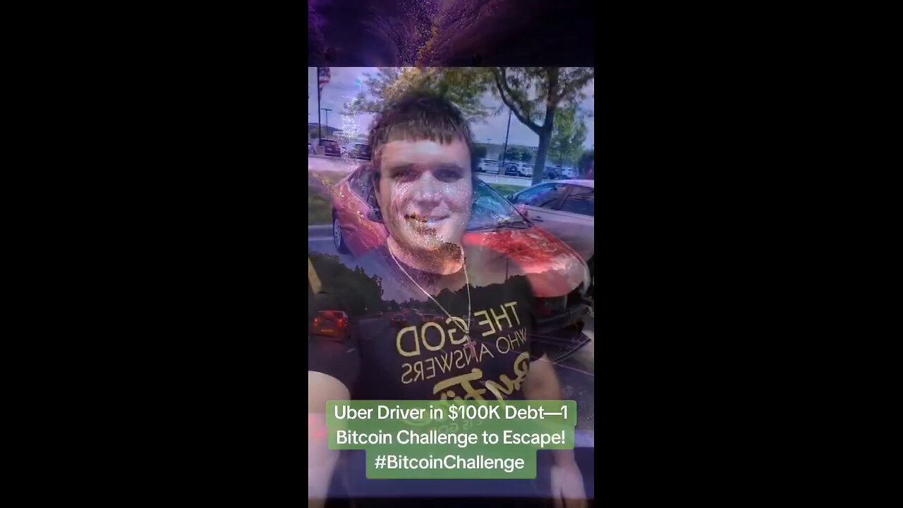 Epic 1 BTC Challenge: Uber Driver Fights 100K Debt—Credit Cards, 40K Lien..Your Donation Saves Day!