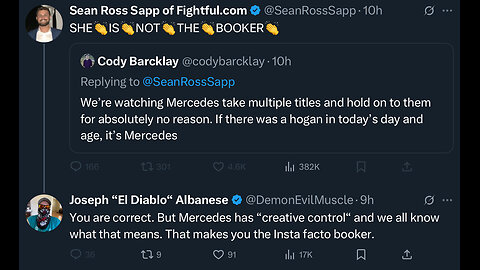 Sean Ross Sapp Can’t Stop LYING About Mercedes Moné #shorts