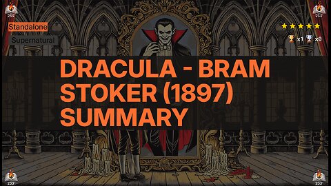 Dracula - Bram Stoker (1897) Summary