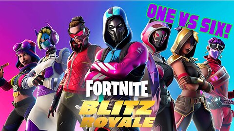 20 VICTORY ROYALES & 100+ ELIMINATIONS in 1v6 Fortnite Blitz Live | Lone Wolf Hunts the Pack (#62)