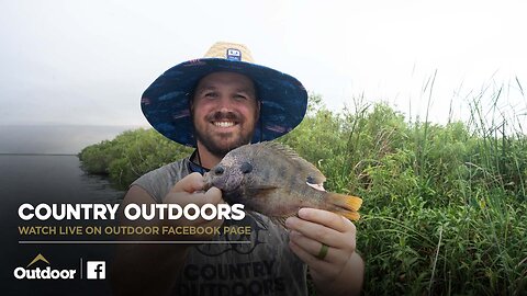 Okeechobee Bluegill - Almost Struck by Lightning!