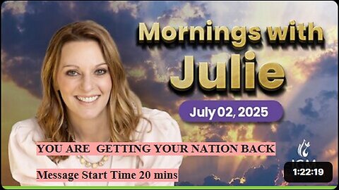 Julie Green subs YOU ARE GETTING YOUR NATION BACK