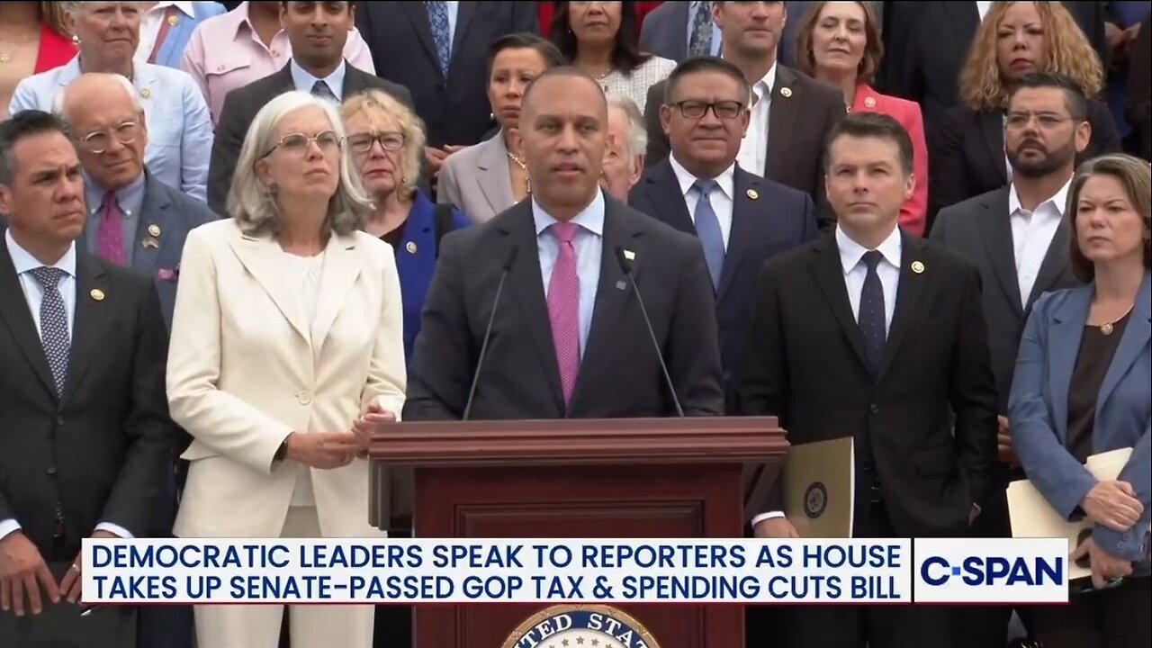 Rep Hakeem Jeffries: Big Beautiful Bill Will Kill People