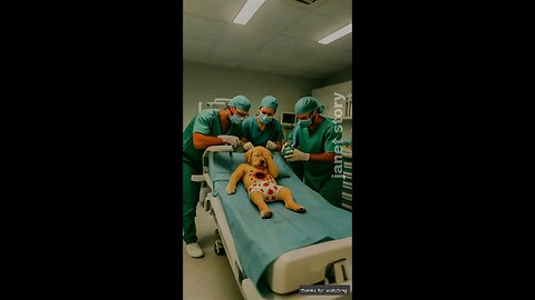 The cute dog ate ants along with the ice cream #ai​ #baby​ #dog​
