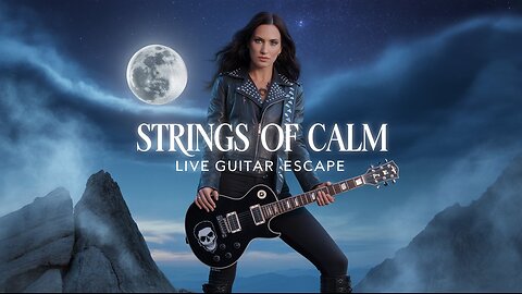 Strings of Calm: Live Guitar Escape