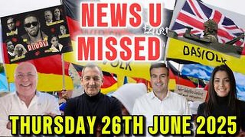 CHARLIE WARD DAILY NEWS WITH CHARLIE WARD, PAUL BROOKER & WARREN THORNTON THURSDAY 26THTH JUNE 2025