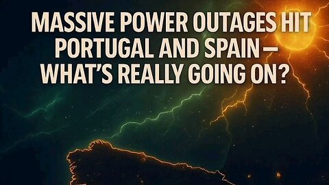 Massive Power Outage in Spain.