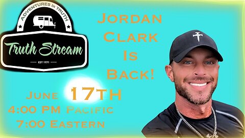 Jordan Clark live 4pm pacific 7pm eastern 6/17 FBI,DNC,Saving Israel for last, solar weather, technology