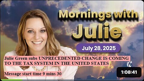 Julie Green subs UNPRECEDENTED CHANGE IS COMING TO THE TAX SYSTEM IN THE UNITED STATES