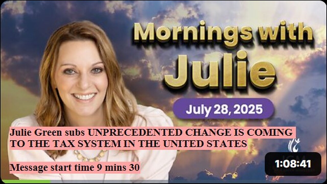 Julie Green subs UNPRECEDENTED CHANGE IS COMING TO THE TAX SYSTEM IN THE UNITED STATES