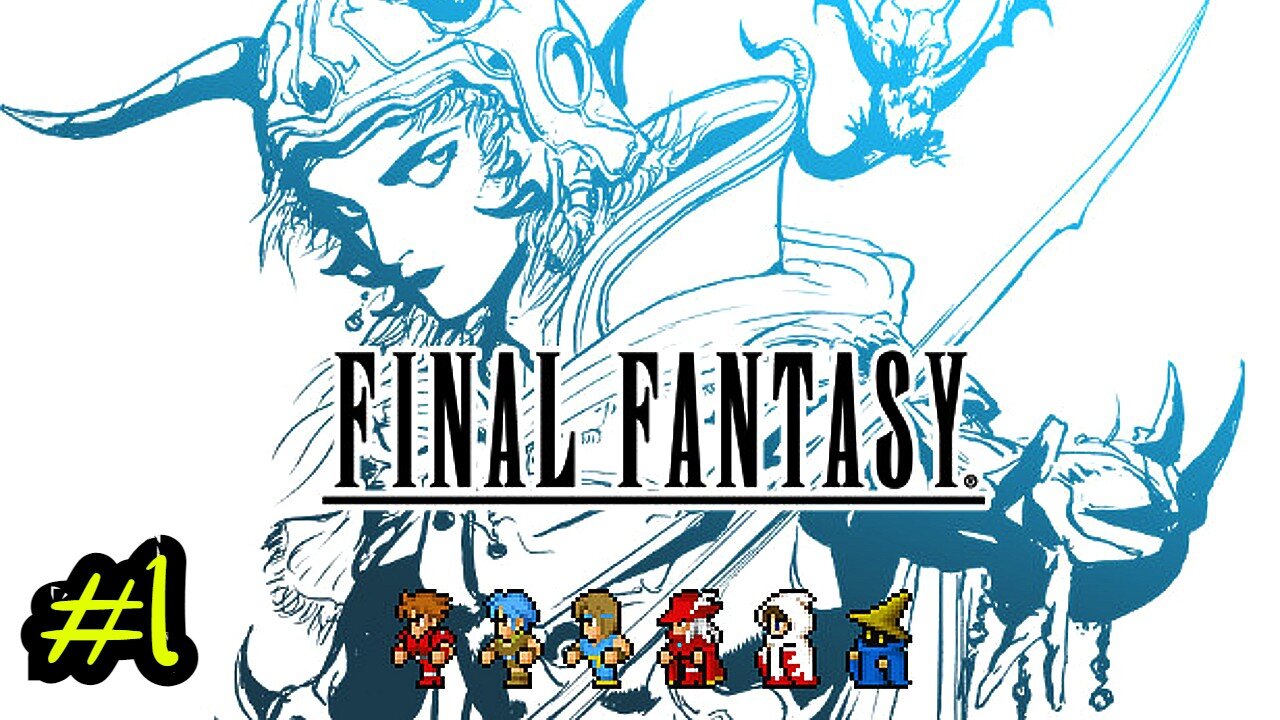aura farming in the ORIGINAL Final Fantasy | Final Fantasy [#01]