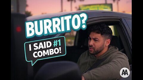 He Said #1 Combo… They Heard ‘BURRITO?’ 😂