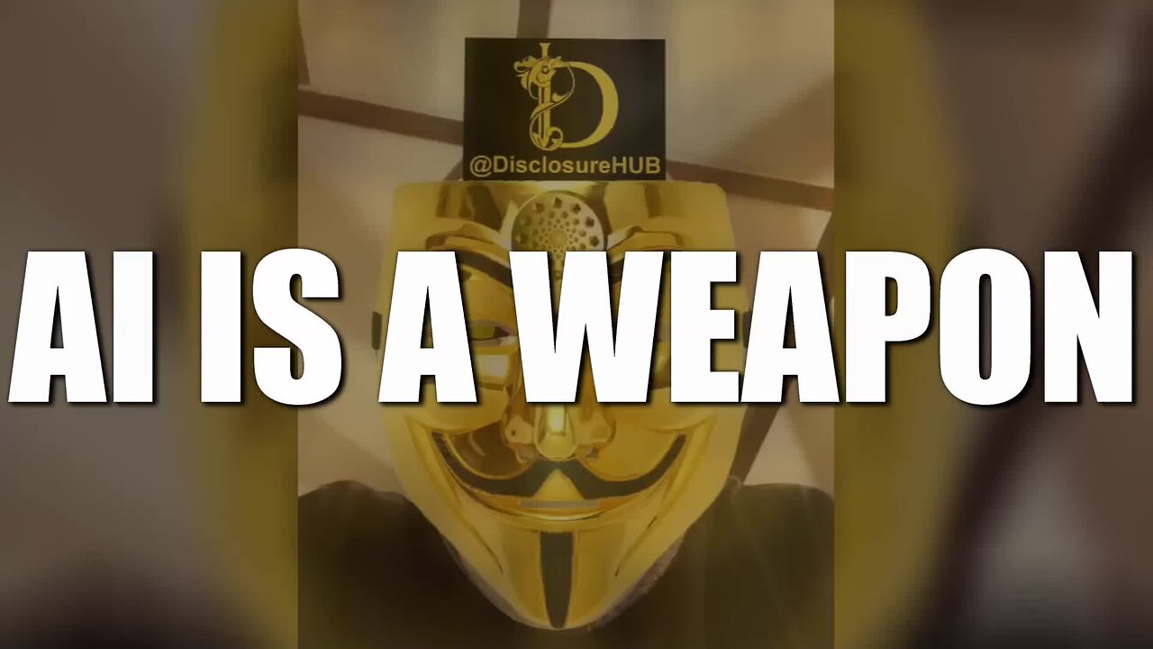 AI IS A WEAPON