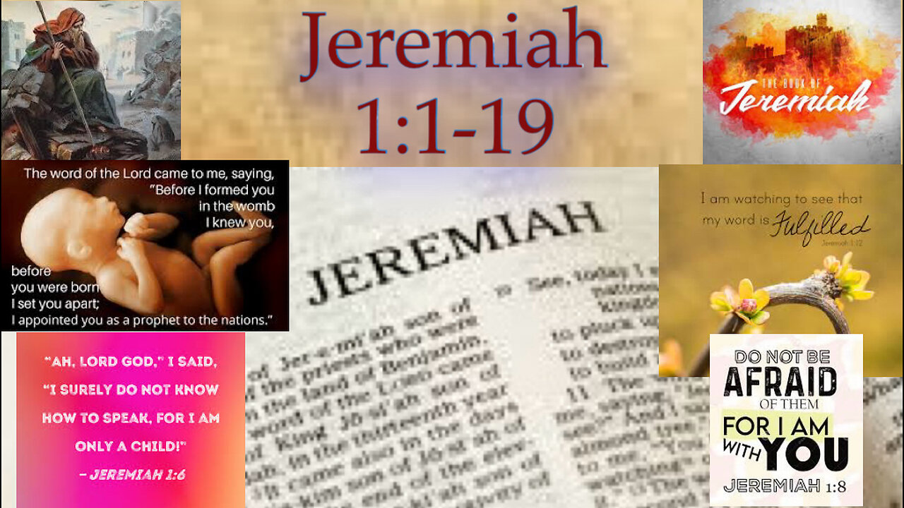 Jeremiah 1:1-19