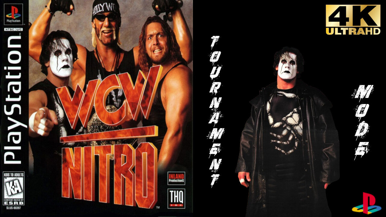 WCW Nitro - Sony PlayStation - Sting (Tournament)