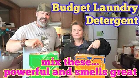 Budget Laundry Detergent - mix these