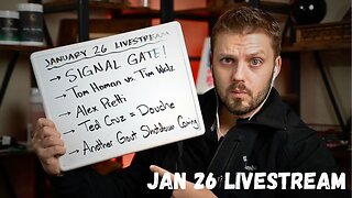 [1.26] SIGNAL GATE Exposing MN Politicians, Tom Homan Closing In, ICE Triggering Everyone