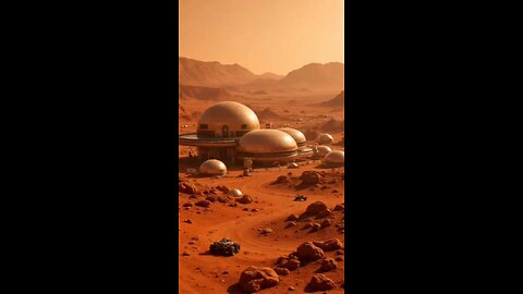 "if humans lived on mars,this would be their city ! "