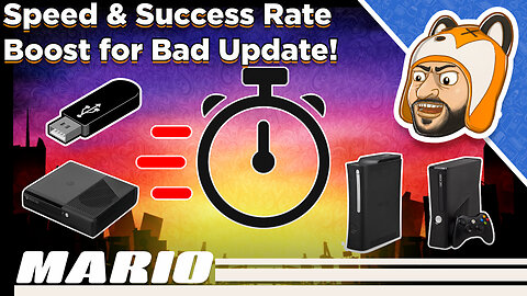 Bad Update for Xbox 360 Gets an AMAZING Speed Boost! - How to Update Bad Update